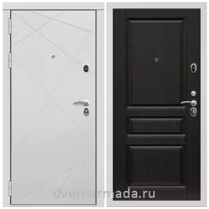 Дверь входная Армада Тесла МДФ 16 мм / МДФ 16 мм ФЛ-243 Венге