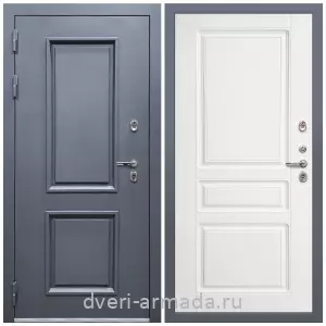 Дверь входная уличная в дом Армада Корса / ФЛ-243 Белый матовый