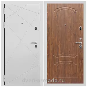 Дверь входная Армада Тесла МДФ 16 мм / МДФ 6 мм ФЛ-140 Морёная береза