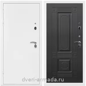 Заводские входные двери, Дверь входная Армада Оптима Белая шагрень / МДФ 16 мм ФЛ-2 Венге