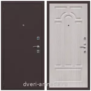 Входные двери толщиной 1.2 мм, Дверь входная Армада Комфорт Антик медь / ФЛ-58 Дуб белёный