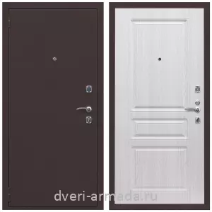 Входные двери толщиной 1.2 мм, Дверь входная Армада Комфорт Антик медь / ФЛ-243 Дуб белёный