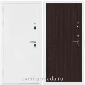 Двери оптом, Металлическая дверь входная Армада Оптима Белая шагрень / МДФ 6 мм ПЭ Венге