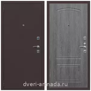 Входные двери с замками Cisa, Дверь входная Армада Комфорт Антик медь / ФЛ-138 Дуб Филадельфия графит