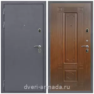 3 контура, Дверь входная Армада Престиж Антик серебро / МДФ 6 мм ФЛ-2 Мореная береза