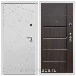 Дверь входная Армада Тесла МДФ 16 мм / МДФ 10 мм ФЛ-102 Эковенге
