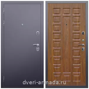 Офисные, Дверь входная Армада Люкс Антик серебро / МДФ 16 мм ФЛ-183 Морёная береза