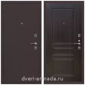 Входные двери 880 мм, Дверь входная Армада Комфорт Антик медь / ФЛ-243 Эковенге