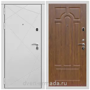 Дверь входная Армада Тесла МДФ 16 мм / МДФ 6 мм ФЛ-58 Морёная береза