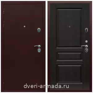 Двери оптом, Металлическая дверь входная Армада Люкс Антик медь / МДФ 16 мм ФЛ-243 Венге