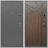 Входные двери толщиной 1.2 мм, Дверь входная Армада Орбита Антик серебро/ ФЛ-247 эковенге