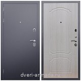 Готовые входные двери, Дверь входная Армада Люкс Антик серебро / ФЛ-140 Дуб беленый с хорошей шумоизоляцией квартирная