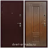 Дверь входная Армада Престиж 2 Антик медь / МДФ 16 мм ФЛ-2 Мореная береза
