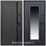 Дверь входная Армада Каскад BLACK / ФЛЗ-120 Венге
