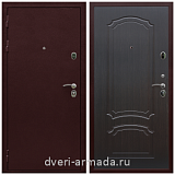Входные двери толщиной 1.5 мм, Дверь входная для квартиры Армада Лондон Антик медь / ФЛ-140 Венге с хорошей шумоизоляцией 