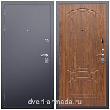 2 контура, Дверь входная металлическая утепленная Армада Люкс Антик серебро / ФЛ-140 Морёная береза двухконтурная