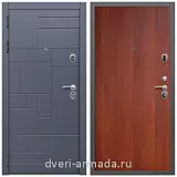 Дверь входная Армада Аккорд МДФ 10 мм / МДФ 6 мм ПЭ Итальянский орех