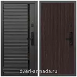 Умная входная смарт-дверь Армада Каскад BLACK Kaadas S500 / ПЭ Венге