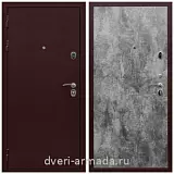 Дверь входная Армада Престиж 2 Антик медь / МДФ 6 мм ПЭ Цемент темный