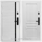 Умная входная смарт-дверь Армада Каскад WHITE Kaadas S500 / ФЛ-243 Дуб белёный